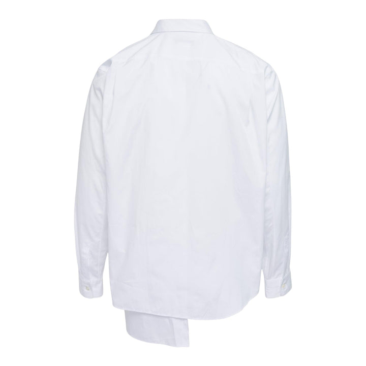 Club21 - COMME des GARCONS HOMME PLUS - Cotton Broad Long Sleeve Shirt - SHIRTS - White
