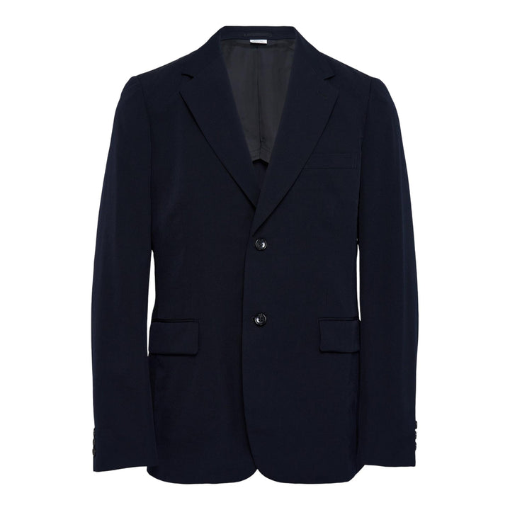 Club21 - COMME des GARCONS HOMME PLUS - Teiban Notched Collar Jacket - JACKETS - Navy