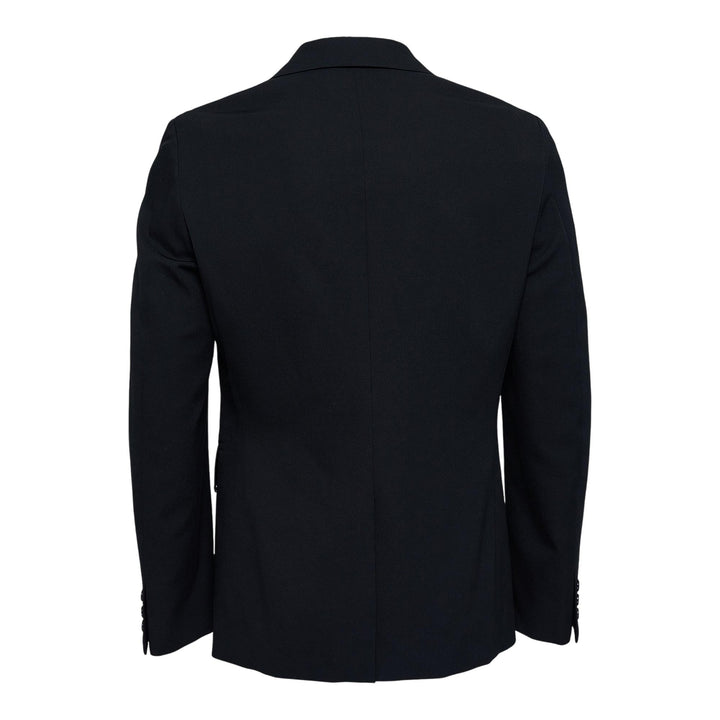 Club21 - COMME des GARCONS HOMME PLUS - Wool Gabardine Button Up Jacket - JACKETS - Black