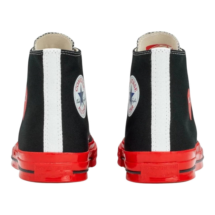 PLAY Comme des Gar??ons High Cut Converse Chuck Taylor Black 5