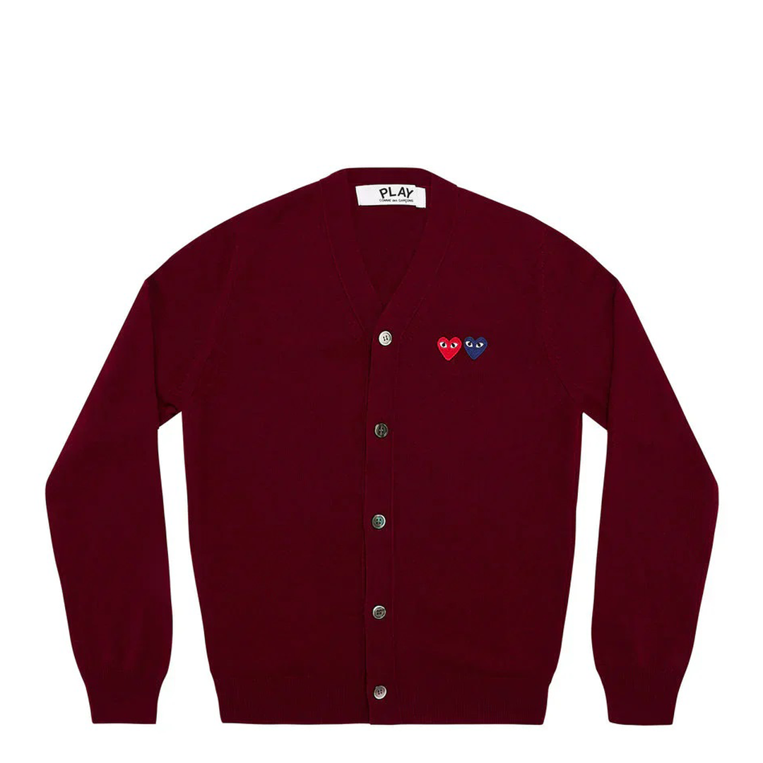 Double Hearts Cardigan Unisex