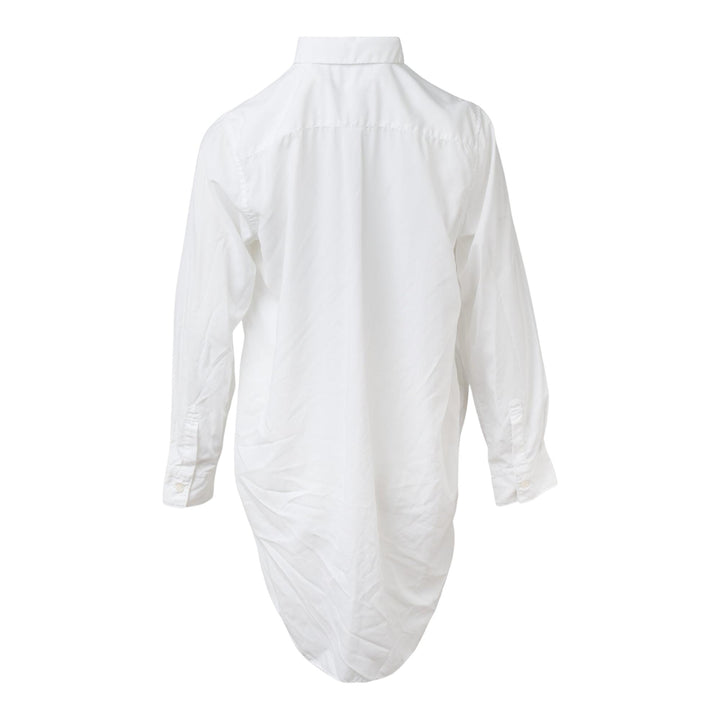Club21 - COMME des GARCONS - Polyester Broad Cutting Out Blouse - BLOUSES - White