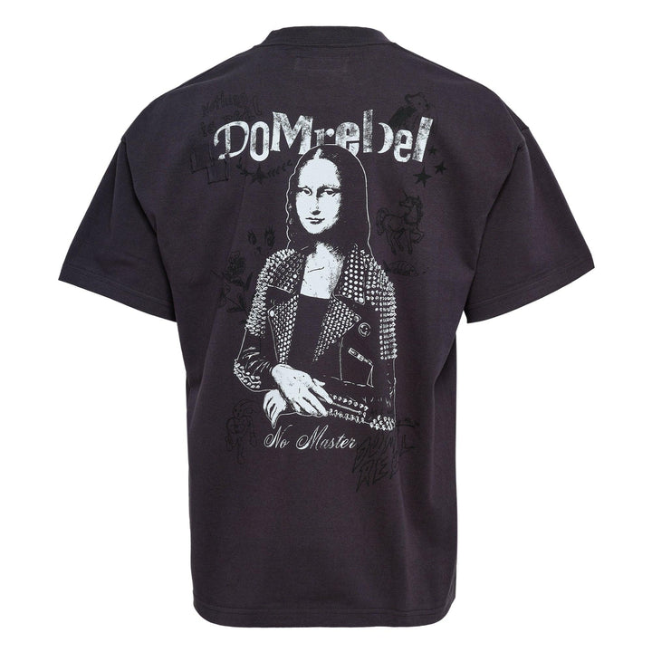 Club21 - DOMREBEL - She Is Her T-Shirt - TEES - Black