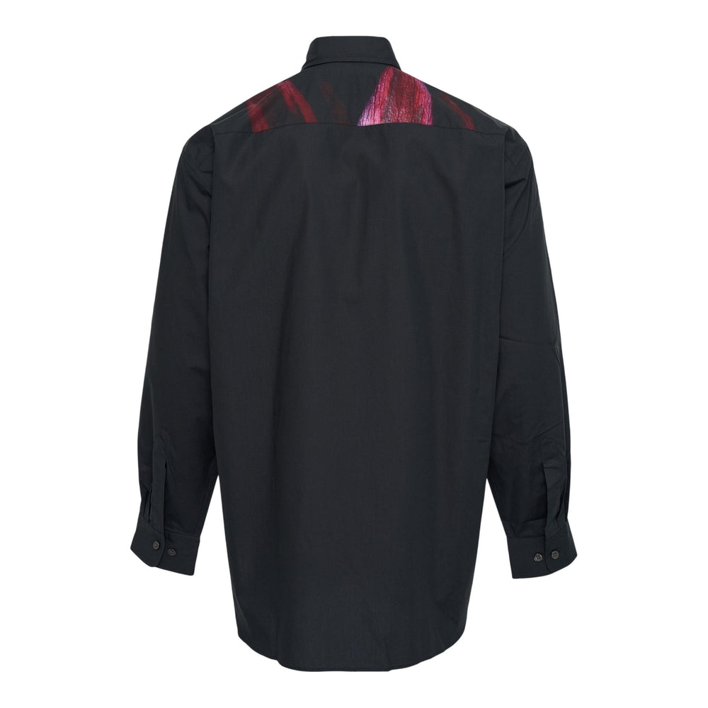 Club21 - Dries Van Noten - Loose Fit Dried Flower Print Shirt - SHIRTS - Black