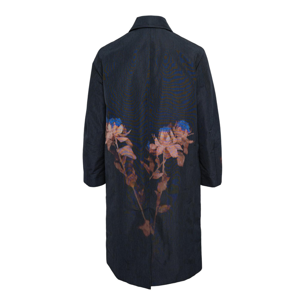 Club21 - Dries Van Noten - Loose Fit Lined Thistle Coat - COATS - Black