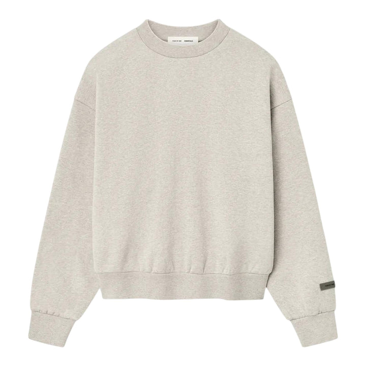 Club21 - Fear of God ESSENTIALS - Classic Fit Fleece Crewneck Sweatshirt - SWEATSHIRTS - Beige