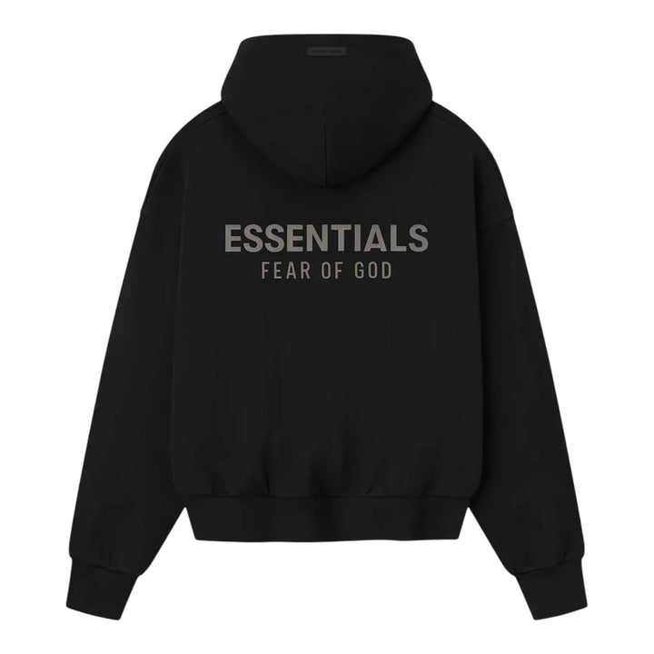 Club21 - Fear of God ESSENTIALS - Classic Fit Fleece Hoodie - SWEATSHIRTS - Black