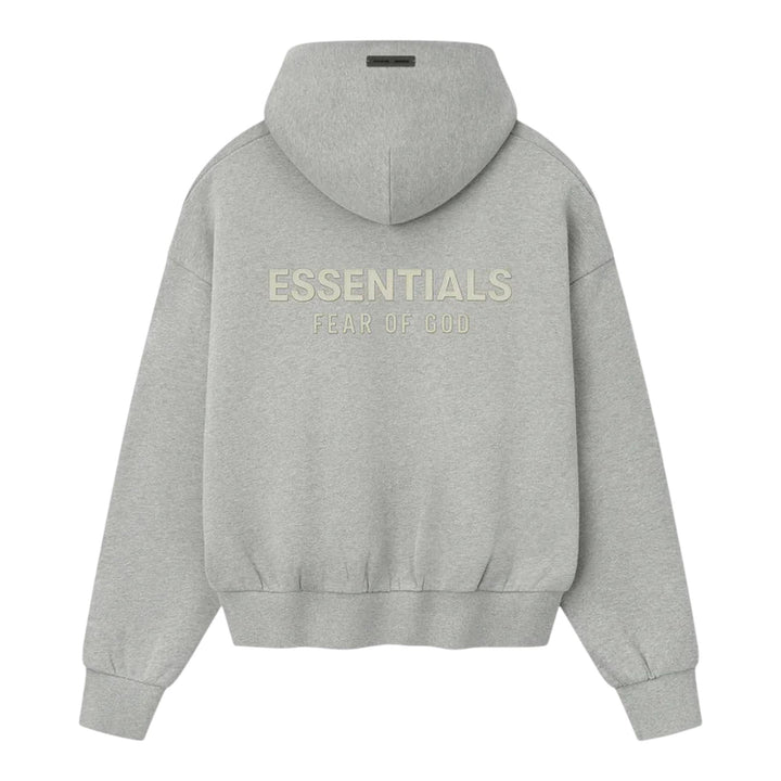 Club21 - Fear of God ESSENTIALS - Classic Fit Fleece Hoodie - SWEATSHIRTS - Grey