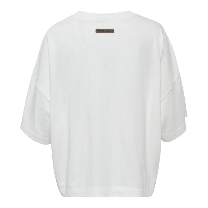 Club21 - Fear of God ESSENTIALS - Women Boxy Fit Tee - TEES - Off-White