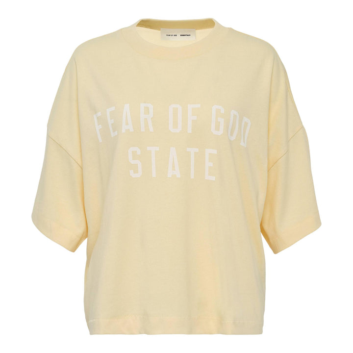 Club21 - Fear of God ESSENTIALS - Women Boxy Fit Tee - TEES - Yellow