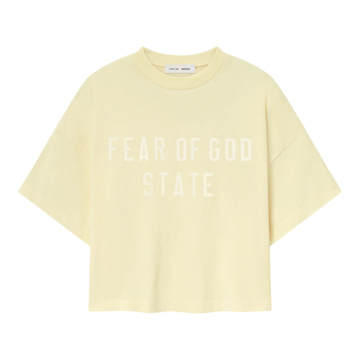 Club21 - Fear of God ESSENTIALS - Womens Boxy Tee - TEES - Yellow