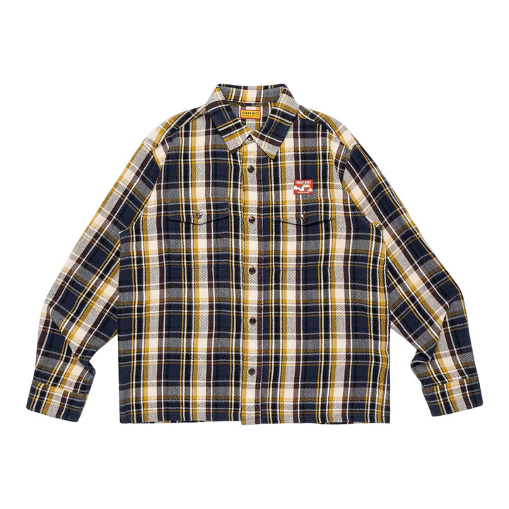 Club21 - HUMAN MADE - Check Shirt - SHIRTS - Navy