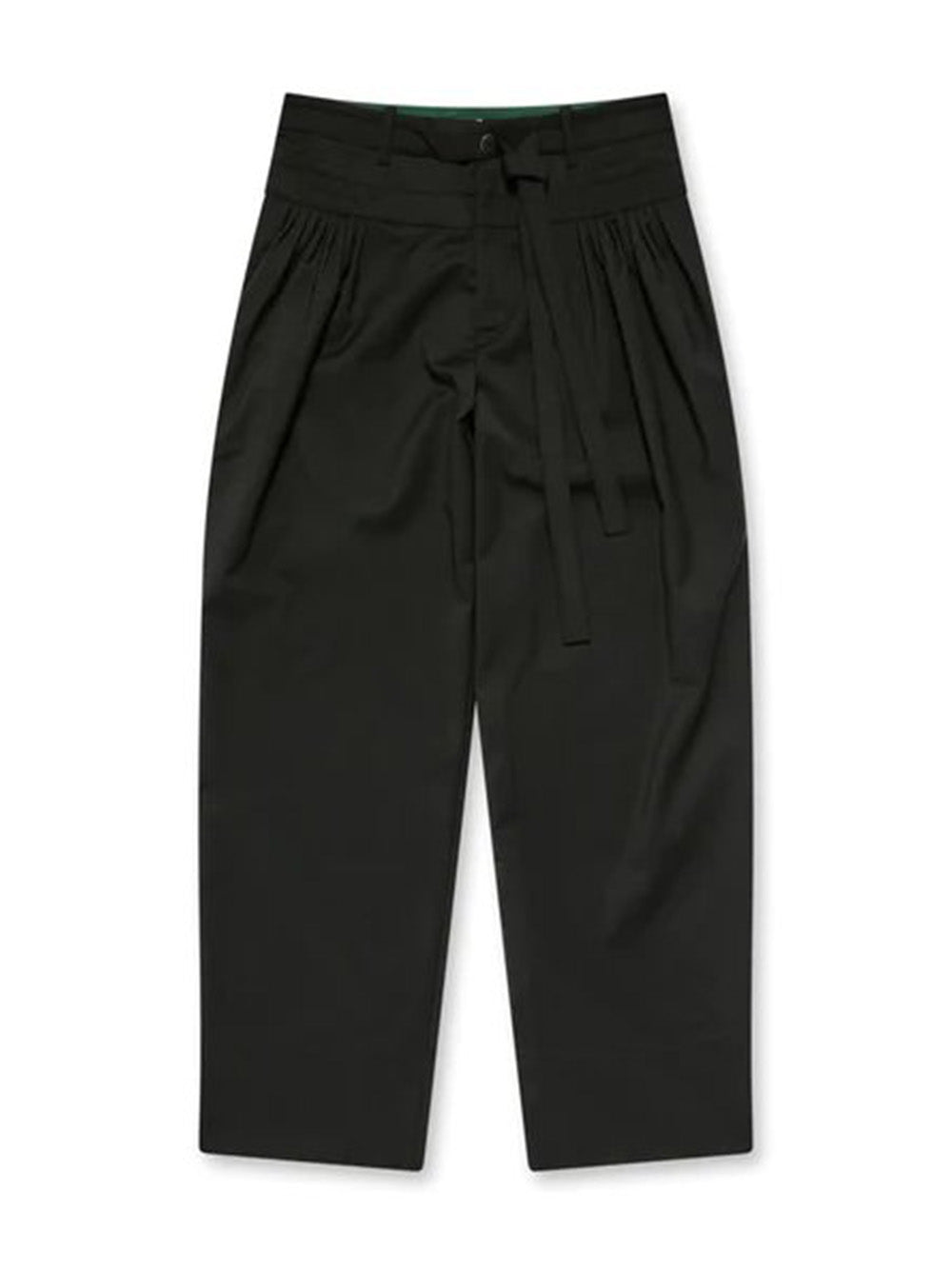 Kiko-Kostadinov-Solon-Trouser-Melange-Wool-Black-1