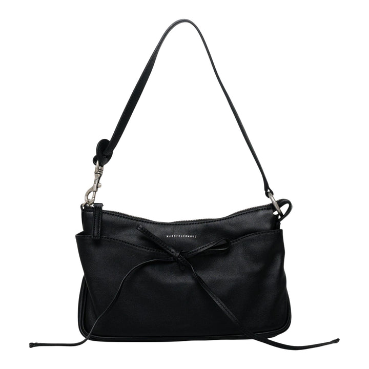 Club21 - MARGESHERWOOD - Ribbon Pochette - SHOULDER BAGS - Black