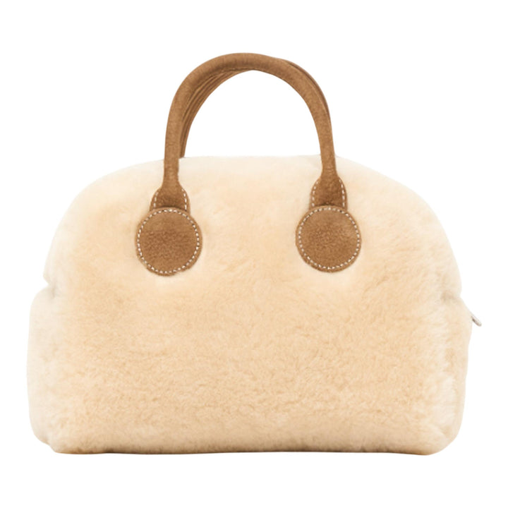 Club21 - MARGESHERWOOD - Soft Bowling Bag Mini - HANDBAGS - Beige