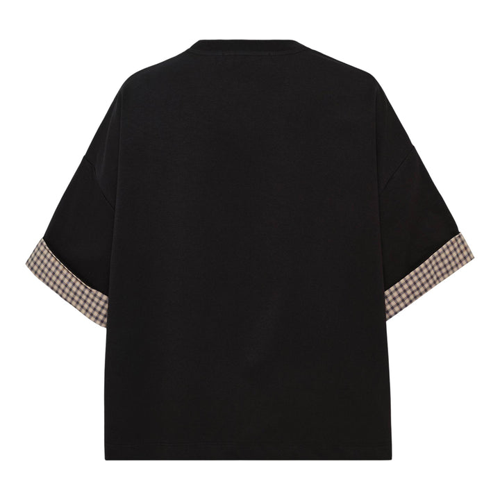 Club21 - MSGM - Logo Two-Colourway T-Shirt - TEES - Black