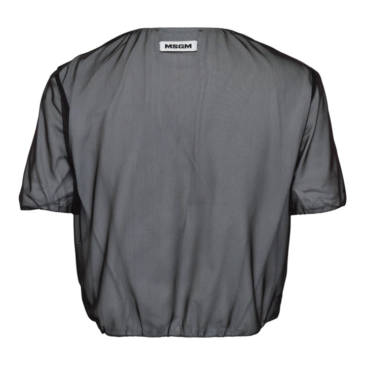 Club21 - MSGM - Mesh T-Shirt - TEES - White