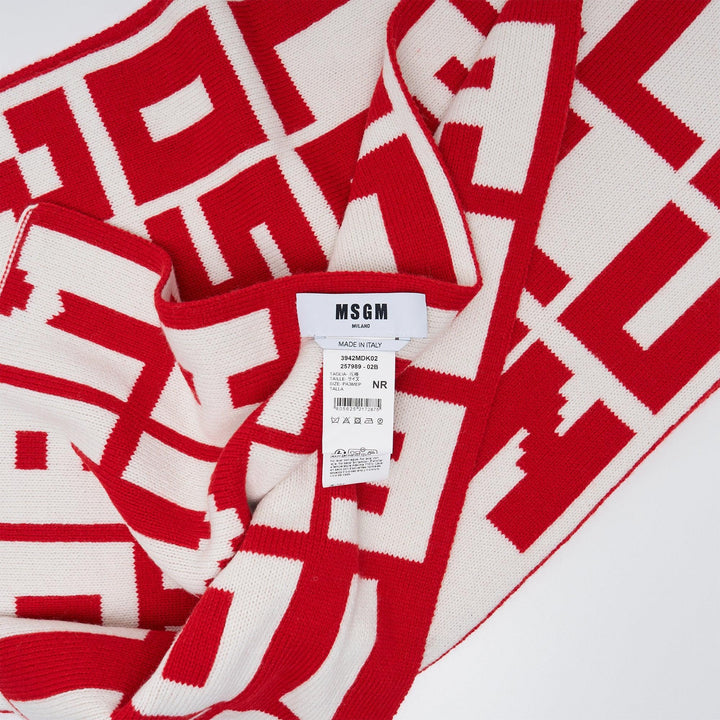 Club21 - MSGM - Sciarpa Scarf - SCARVES - Red