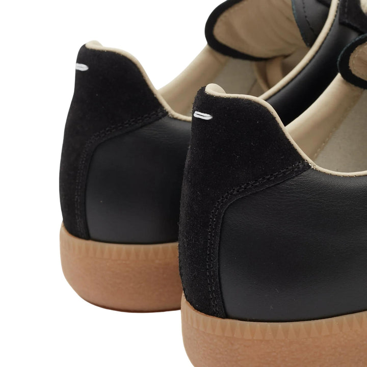 Club21 - Maison Margiela - Replica Drill Hairy Suede Sneakers - SNEAKERS - Black