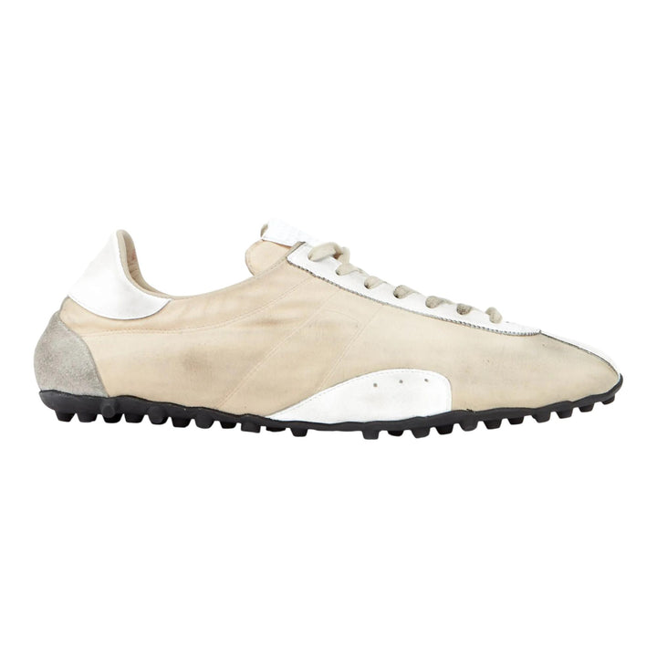 Club21 - Maison Margiela - Sprinters Low Top Drill Hairy Suede Sneakers - SNEAKERS - Nude