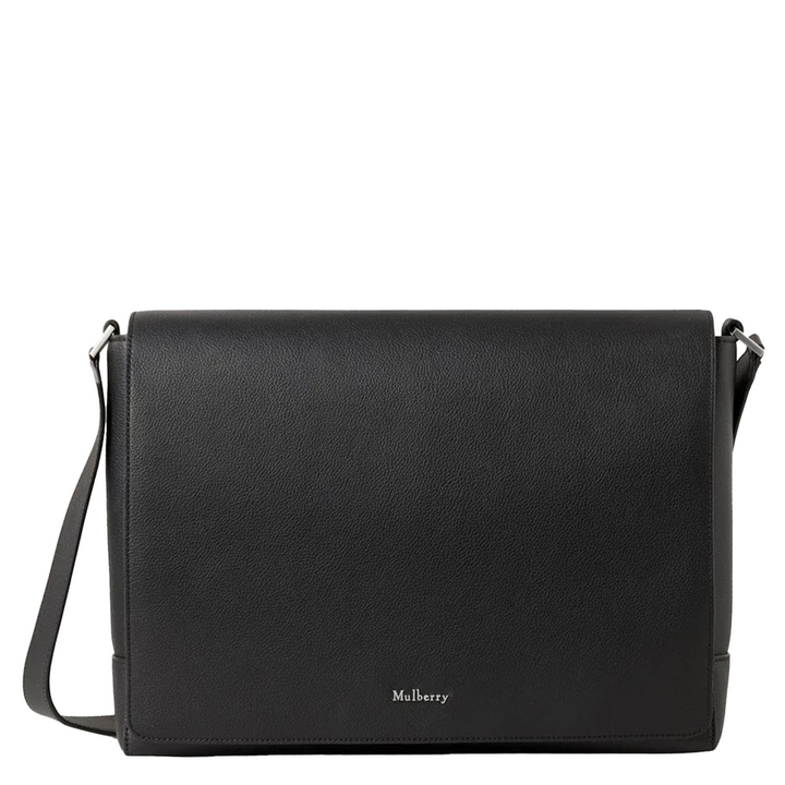 Farringdon Messenger Black Small Pebble Grain