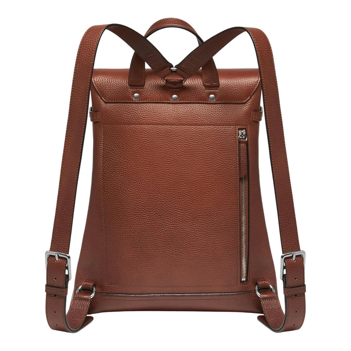 Club21 - Mulberry - Chiltern Backpack Oak Small Classic Grain - MEDIUM BACKPACKS - Oak