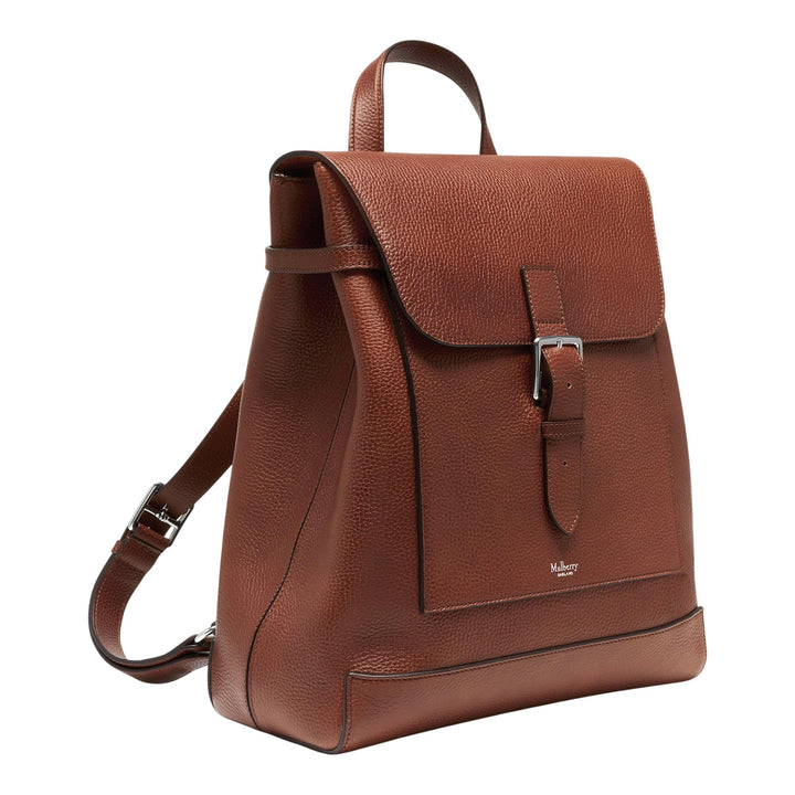 Club21 - Mulberry - Chiltern Backpack Oak Small Classic Grain - MEDIUM BACKPACKS - Oak