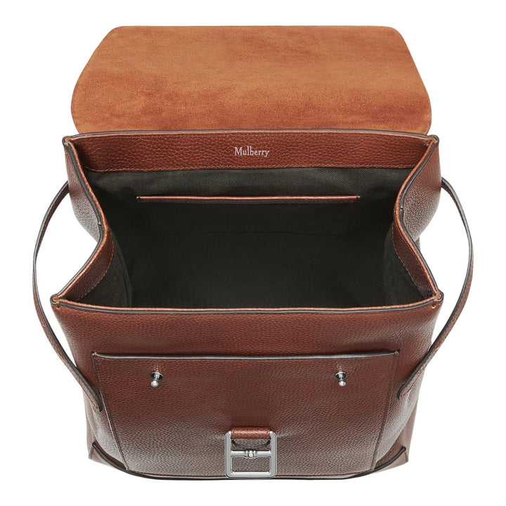 Club21 - Mulberry - Chiltern Backpack Oak Small Classic Grain - MEDIUM BACKPACKS - Oak