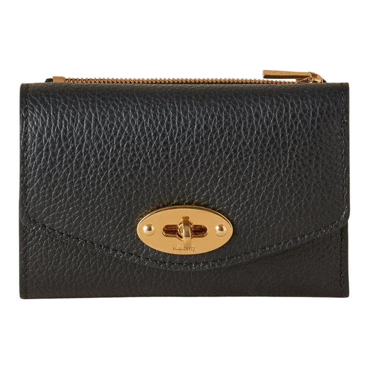 Club21 - Mulberry - Darley Folded Multi-Card Wallet - WALLETS - Black