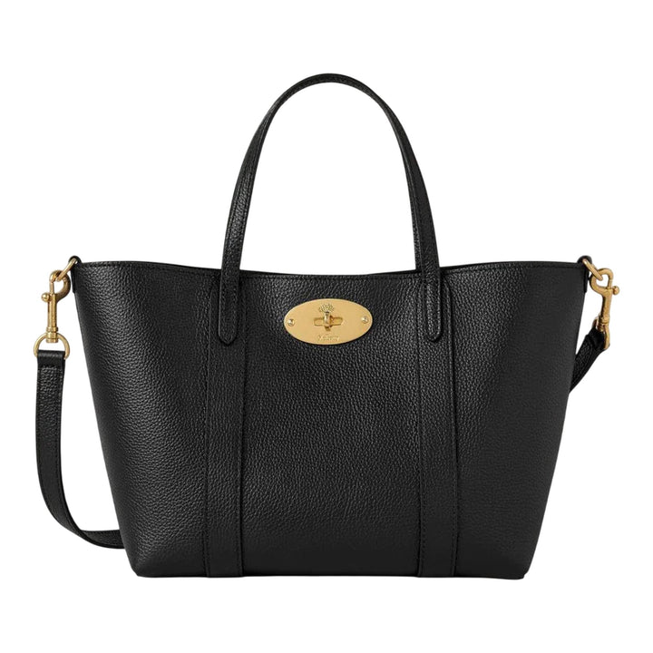 Club21 - Mulberry - Mini Bayswater Tote Small Classic Grain - SMALL TOTES - Black