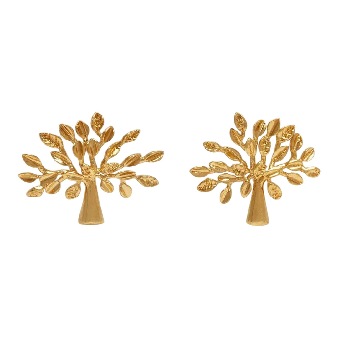 Club21 - Mulberry - Mulberry Tree Earrings - EARRINGS - Brass