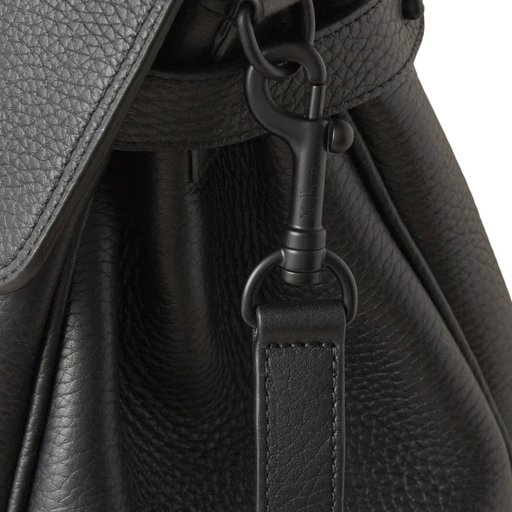 Club21 - Mulberry - Oversized Alexa Black Heavy Grain - LARGE TOP HANDLE - Black