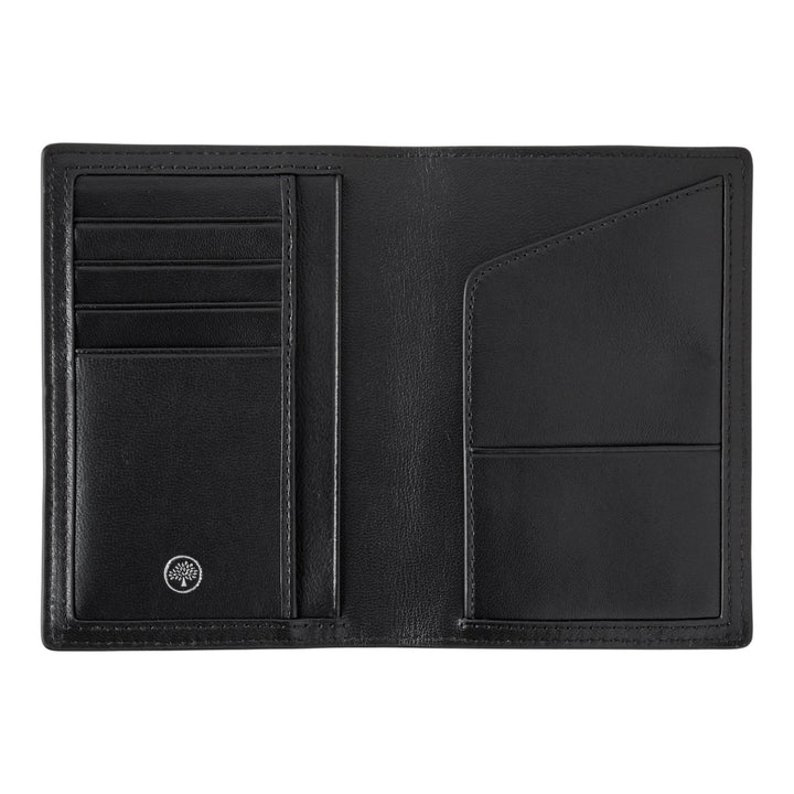 Club21 - Mulberry - Passport Cover Black Small Classic Grain - PASS. HOLDERS - Black