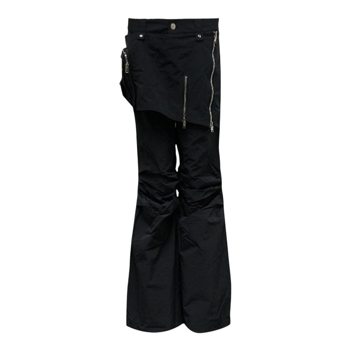 Club21 - NACHE - Boots Cut Skirt Pants Unisex - PANTS - Black
