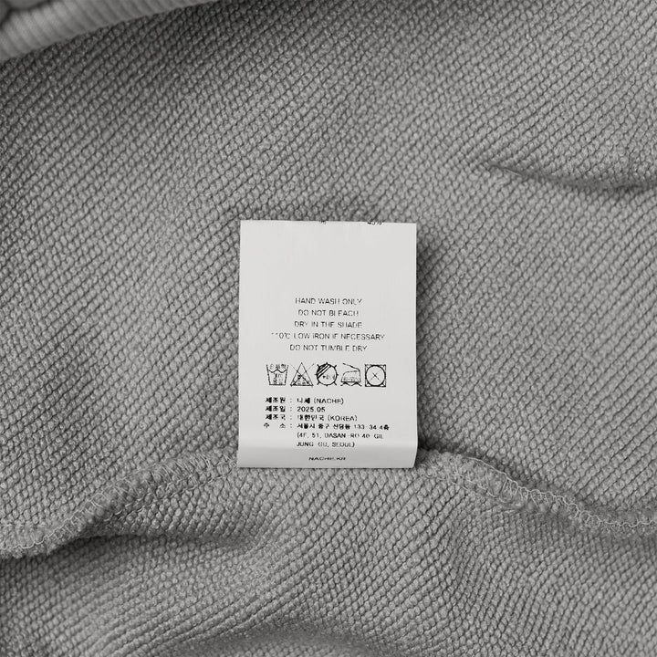 Club21 - NACHE - Ruffle Hoodie Zip-Up Light Gray - SWEATERS - Light Grey