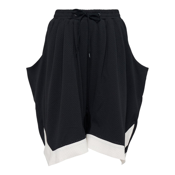 Club21 - NAMESAKE - Chand Drape Basketball Shorts - SHORTS - Black