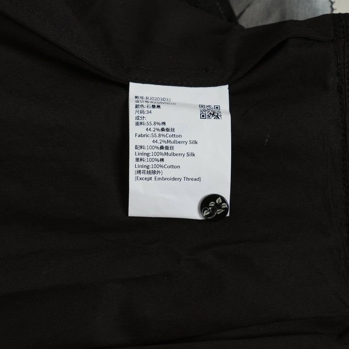 Club21 - Renli Su - Wool Polyester Flared Shorts - BLOUSES - Black