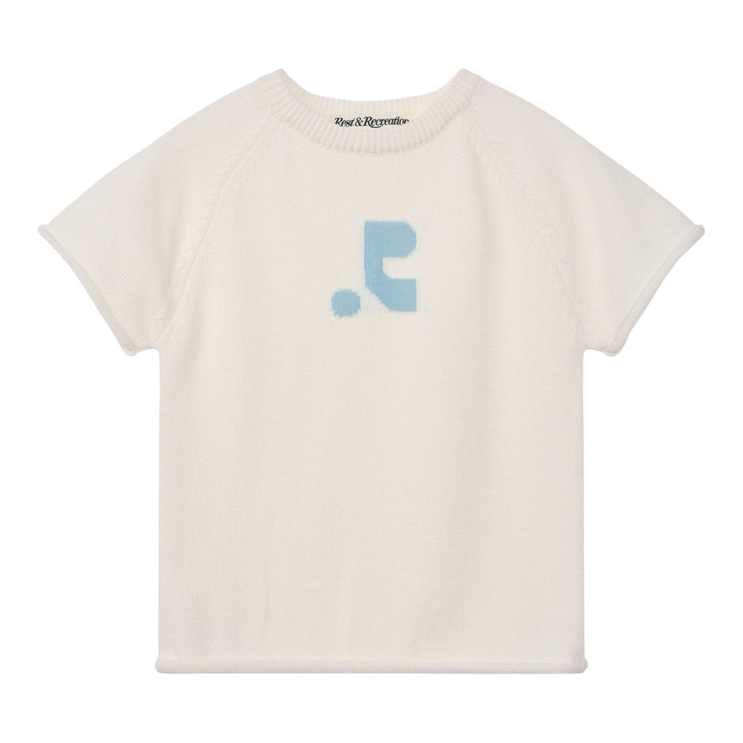 Club21 - Rest&Recreation - Jacquard Knit Top - TEES - White