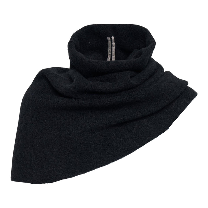 Club21 - Rick Owens - Cowl Alpaca Knit - SCARVES - Black