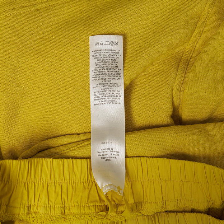 Club21 - Rick Owens DRKSHDW - Cargobela Shorts Slub Felpa - SHORTS - Yellow