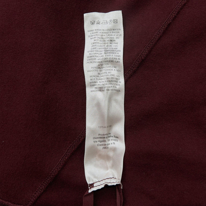 Club21 - Rick Owens DRKSHDW - Jumbo T Compact Heavy Jersey - TEES - Maroon