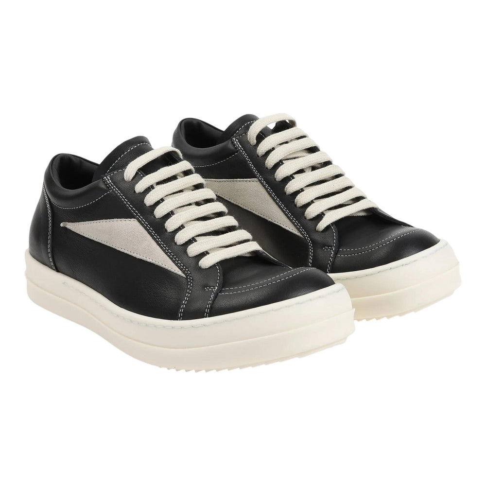 Club21 - Rick Owens - Vintage Sneaks Full Grain Cow Leather - SNEAKERS - Black