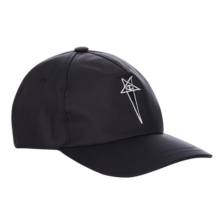 Club21 - Rick Owens x Champion - Champion Baseball Cap Nylon - HATS - Black