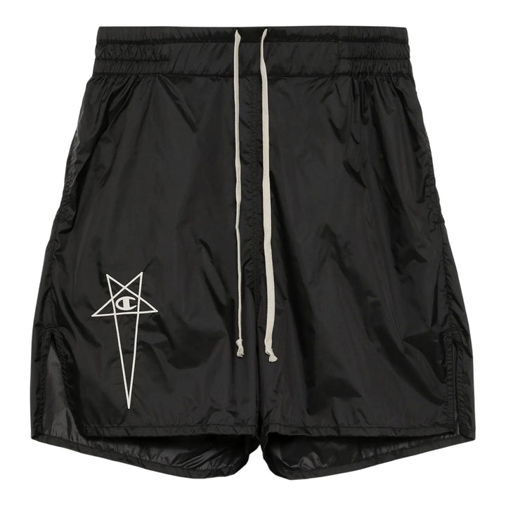 Club21 - Rick Owens x Champion - Champion Shorts Nylon - SHORTS - Black