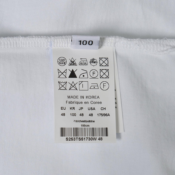 Club21 - SOLID HOMME - Abstract Vinyl Records Print Tee - TEES - White