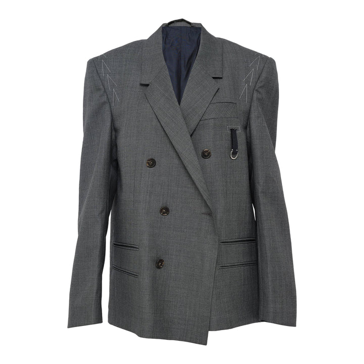 Club21 - SONIA CARRASCO - Double Breasted Blazer - JACKETS - Light Grey