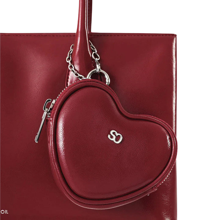 Club21 - STAND OIL - Heart Pods Keyring - POUCHES - Red