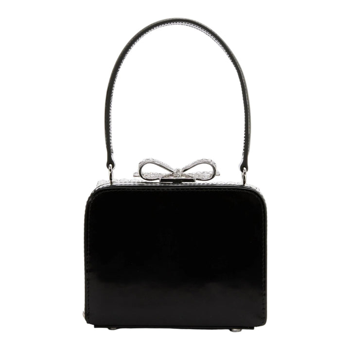 Club21 - Self-Portrait - Silver Crystal Micro Bag - MINI BAGS - Silver