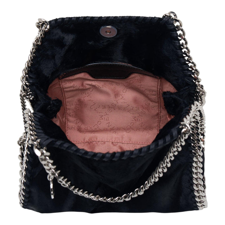 Club21 - Stella McCartney - Falabella Mini Bag Brushed Velvet - CROSS BODY - Black