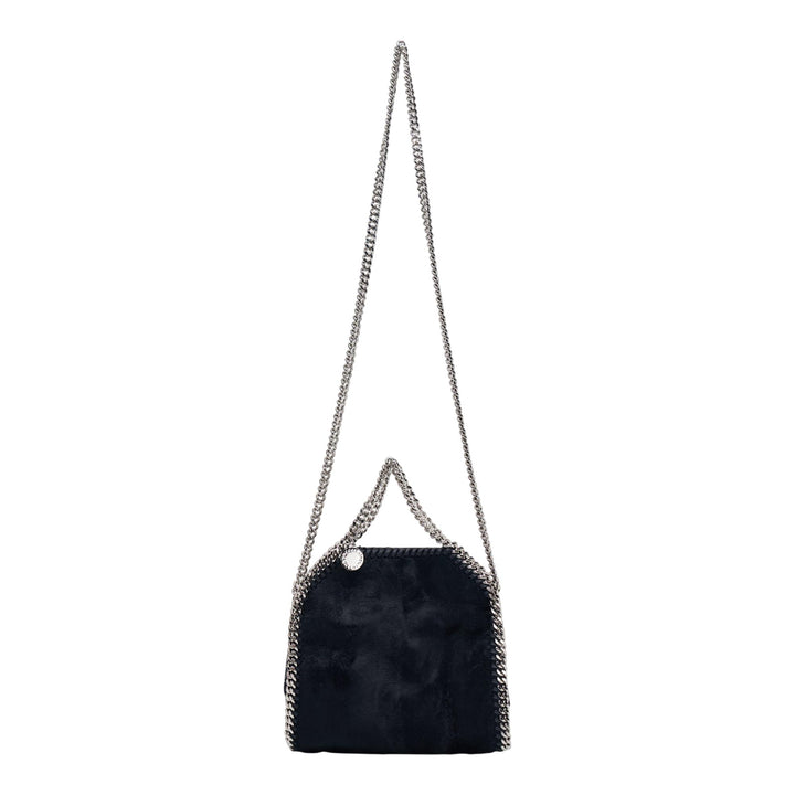 Club21 - Stella McCartney - Falabella Tiny Bag Brushed Velvet - CROSS BODY - Black